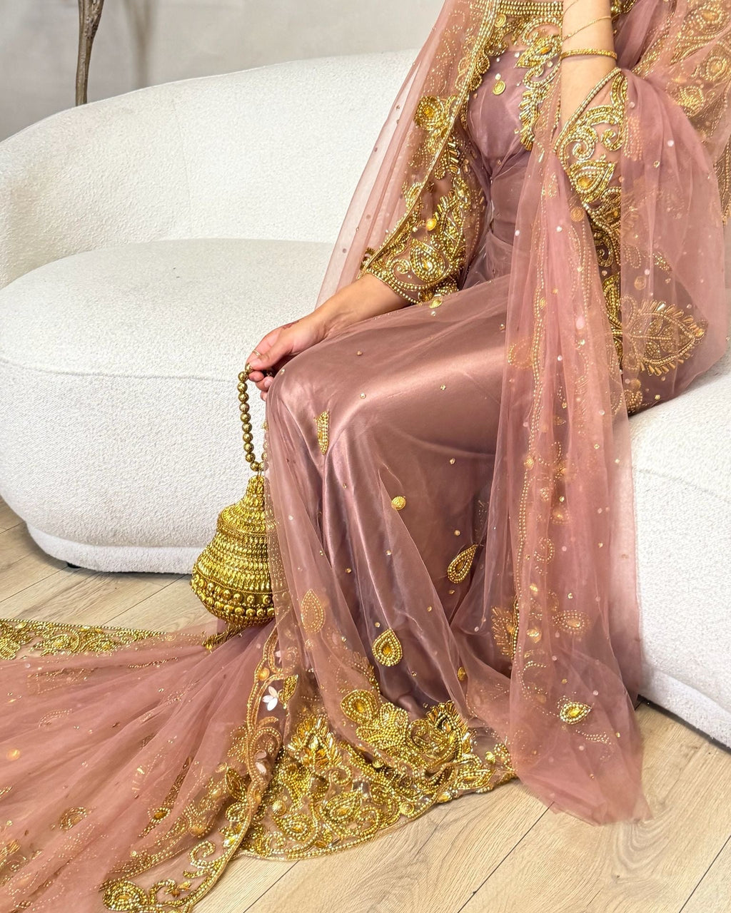 Blush Pink Bridal Dirac