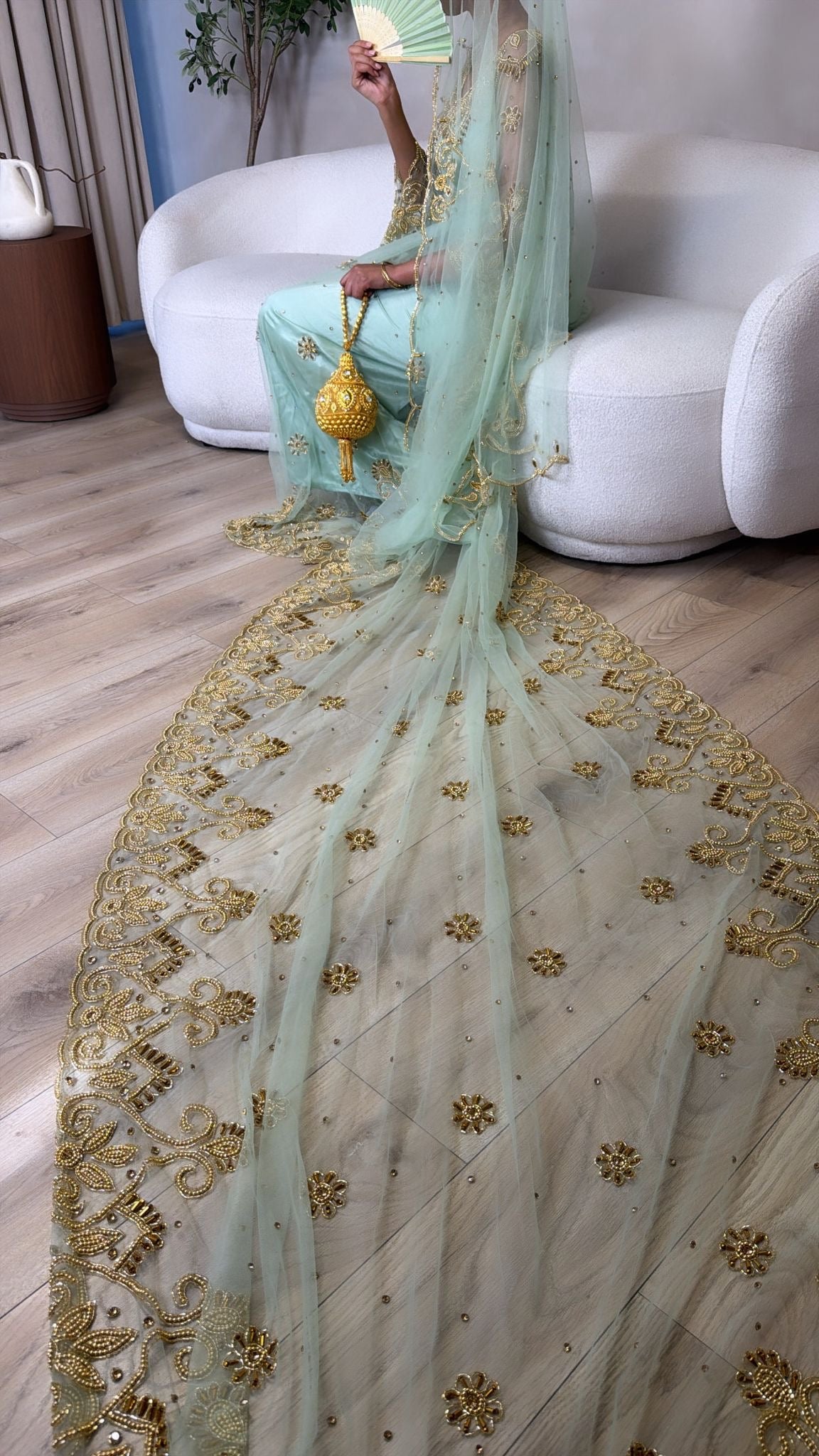 Sage Green Bridal Dirac