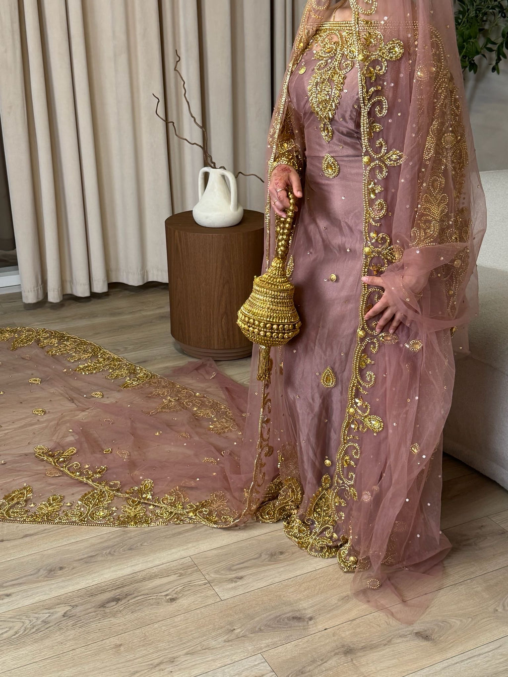 Blush Pink Bridal Dirac